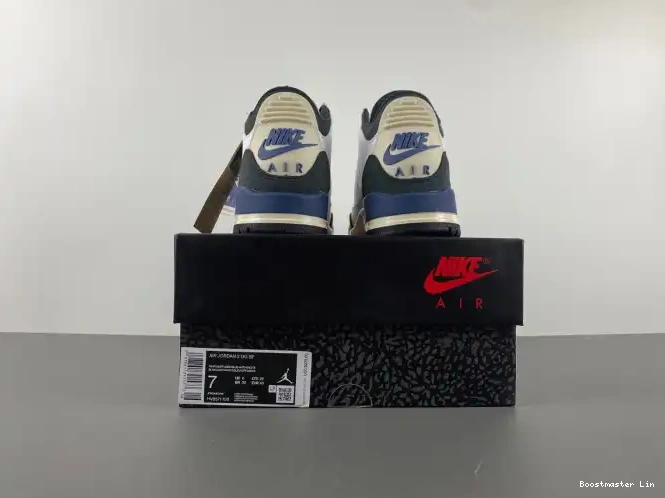 Boostmaster lin A x OG HV8571-100 Air Maniere Blue Ma 3 Jordan SP Diffused 0517